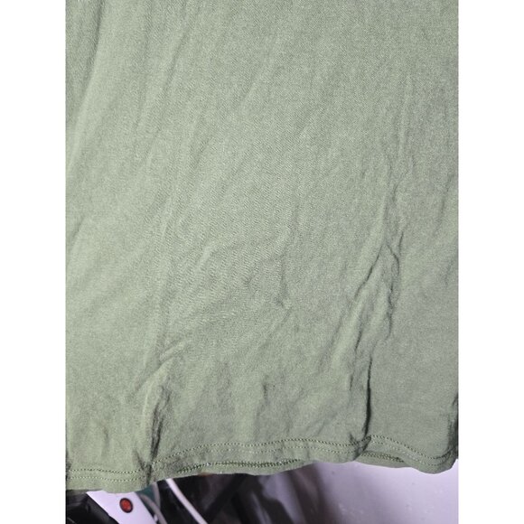 Neff Mens Green Don't Trip Short Sleeve T-Shirt Size Large Mushroom Psychedelic - Picture 3 of 7